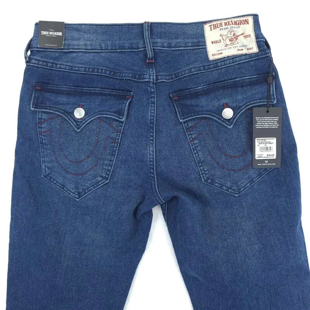 True Religion Ricky Flap Relaxed Straight Mens 32 NWT